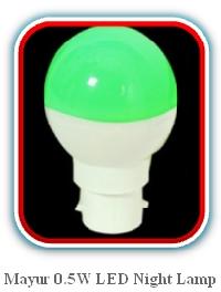 0.5 Watt Color Led Night Lamp