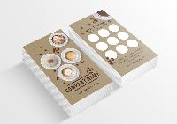 Coffee themed Business Cards Template