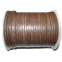 5.0mm Flat Leather Cord