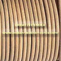 Natural Finish Leather Cord