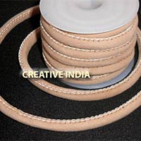 Round Stitched Nappa Leather Cords
