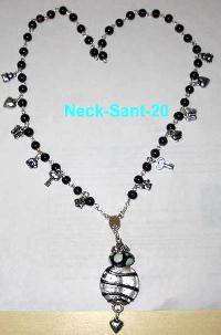 Glass Bead Necklace - 01