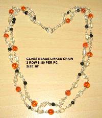 Glass Bead Necklace - 04