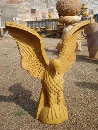 Sandstone Eagle Statue