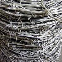 galvanised iron barbed wire