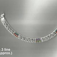 Maharaja Silver Anklets