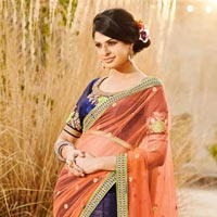 Exclusive Stylish Wedding Lehenga Saree