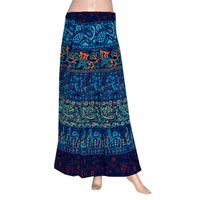 Indian Beach Wear Cotton Long Wrap Skirts
