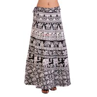Indian Cotton Wrap Skirt