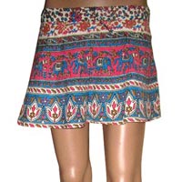 Indian Short & Mini Wrap Skirt