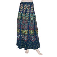 Indian Traditional Cotton Long Wrap Skirt