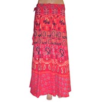 Indian Wrap Cotton Skirt