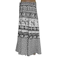 Rajasthani Printed Long Cotton Wrap Skirts