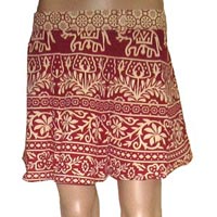 2014 Indian Cotton Wrap Skirt