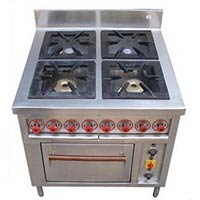 Four Burner Cooking Oven