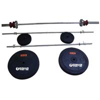 Weight Lifting Set Rubber Weights 100 Kg