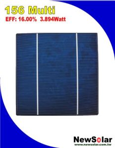 156 Multi A Grade 16.00% (3.894w) Solar Cell