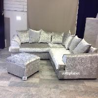 Silver Sofa Set