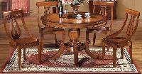 wooden dining table