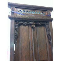 Antique teak door