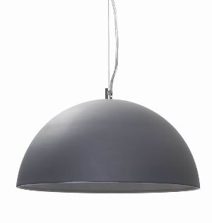 GREY PENDENT INDUSTRIAL SHADE