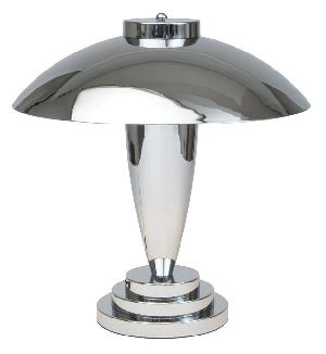 STATELESS STEEL TABLE LAMP WITH METAL SHADE