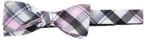 Picnic Plaid Bowtie - Pink