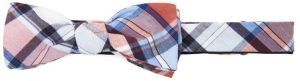 Preppy Plaid Bowtie - Blue