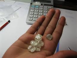Rough Uncut Diamond Stones