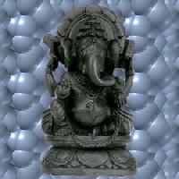 Brass Gajmukh Ganesh Statue