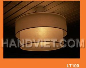 Drum Shade Silk Fabric Lamps