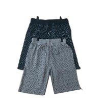 Printed Cotton Mens Knitted Shorts