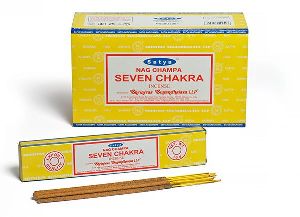 Satya Seven Chakra Incense Sticks 180 Grams Box