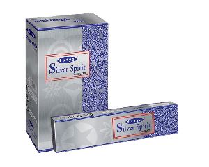 Satya Silver Spirit Incense Sticks 240 Grams Box