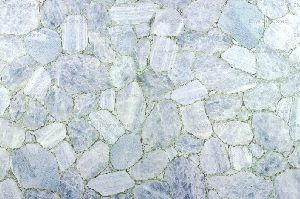 Ice Blue Calcite Slab