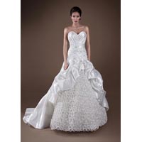 Silk Satin Wedding Dress
