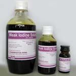 Weak Iodine Solution IP.66