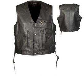 Mens Leather Vests