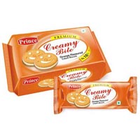 Orange Creamy Bite Biscuits