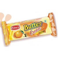 Orange Flavour Butter Cream Biscuits
