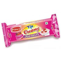 Strawberry  Flavour VIP Creamy Biscuits
