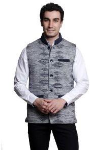 MSG Grey Solid Party Wear Jackets