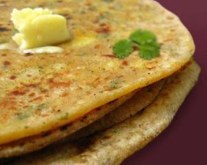 Stuffed Aloo Parathas