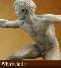 WHIRLWIND human sculpture