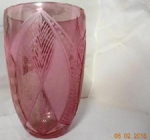  1047 Pink Glass Vase