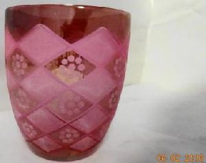  1049 Pink Glass Vase