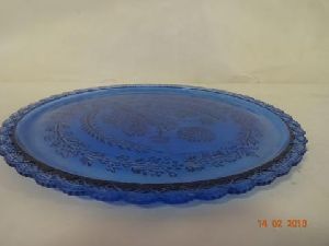 GIN 1440 Glass Decorative Plate