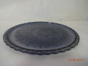  1442 Glass Decorative Plate