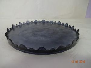  1446 Glass Decorative Plate