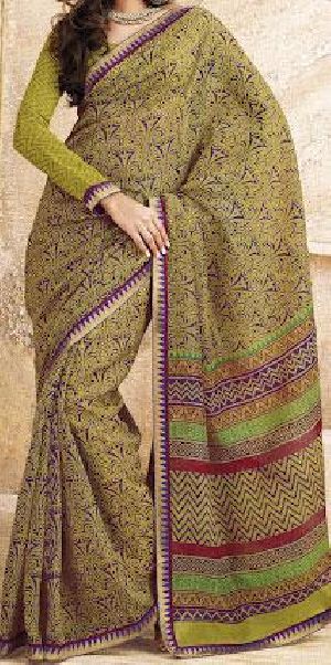 Cotton Net Saree